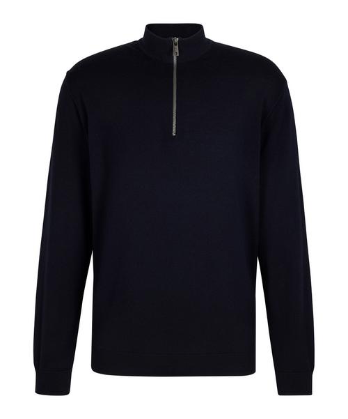 Falke Merino X-Fine Half-Zip Strickpullover Herren