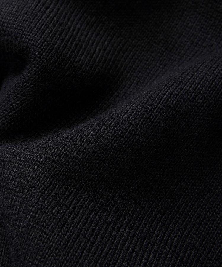 Falke Falke Cotton Crew Neck Strickpullover Herren - black (3000) - 2 | SportScheck