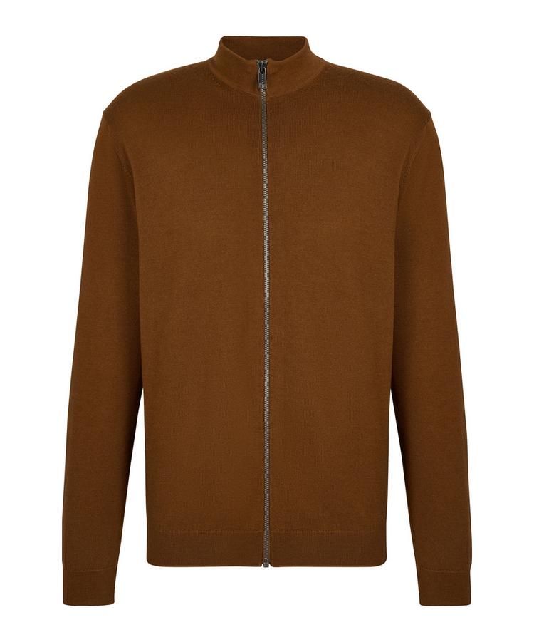 Falke Falke Merino X-Fine Zip Jacket Jacke Herren - brown (5100) - 0 | SportScheck