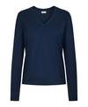 Falke Pima Jersey V-Neck T-Shirt Damen - space blue (6116)