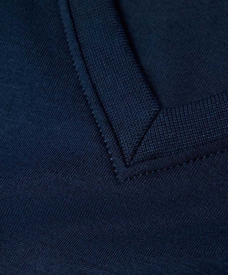 Falke Falke Pima Jersey V-Neck T-Shirt Damen - space blue (6116) - 2 | SportScheck
