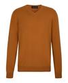 Falke Pure Cashmere V-Neck m Strickpullover Herren - caramel (5582)