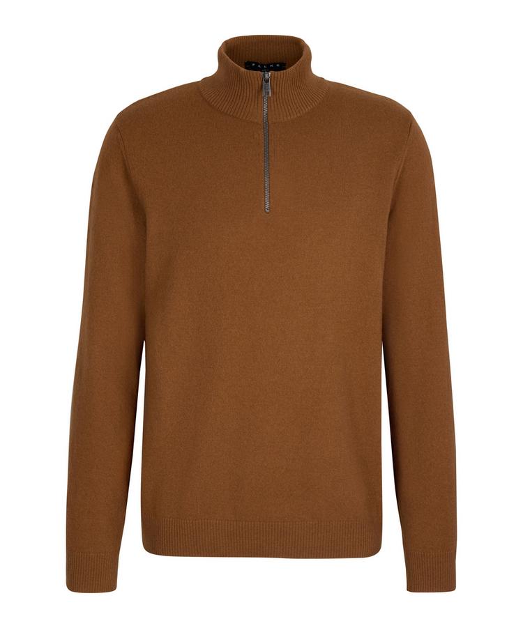 Falke Falke Lambswool Half-Zip Strickpullover Herren - tawny (5124) - 0 | SportScheck
