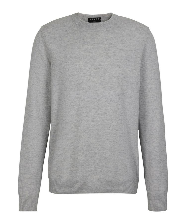 Falke Falke Lambswool Crew Neck Strickpullover Herren - storm grey (3820) - 0 | SportScheck
