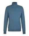 Falke Pure Cashmere Roll Neck m Strickpullover Herren - light denim (6660)