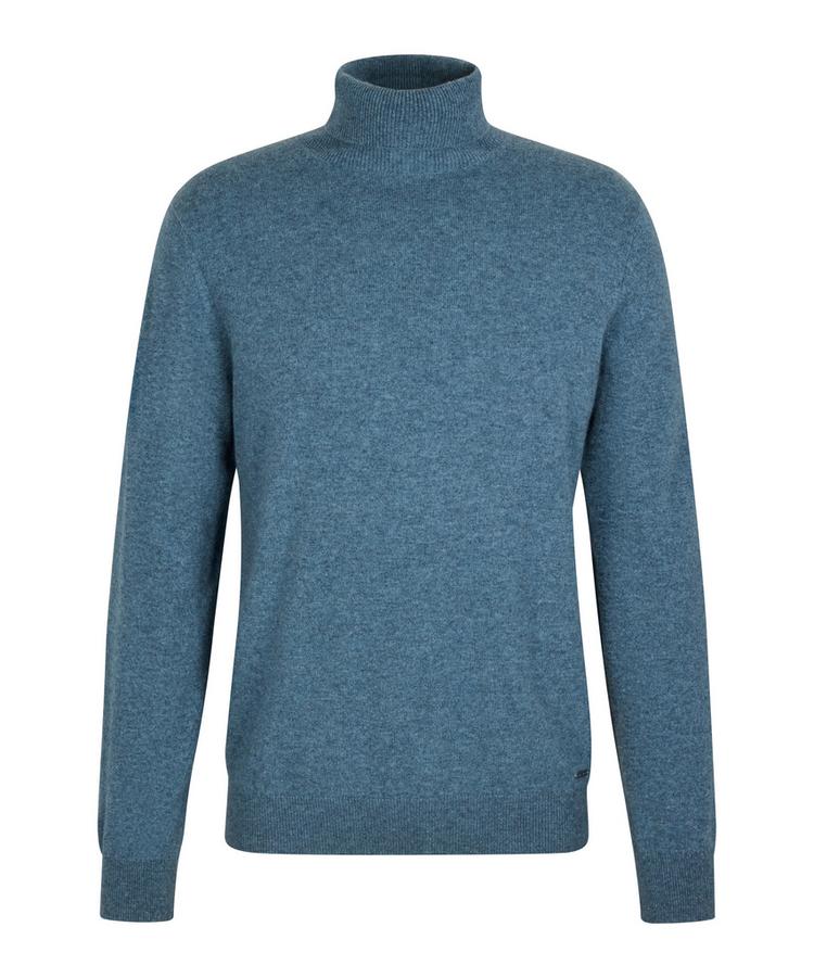 Falke Falke Pure Cashmere Roll Neck m Strickpullover Herren - light denim (6660) - 0 | SportScheck