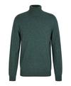 Falke Pure Cashmere Roll Neck m Strickpullover Herren - tundra pine (7117)