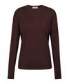 Falke Merino X-fine Crew Neck Strickpullover Damen - dark choco (5162)