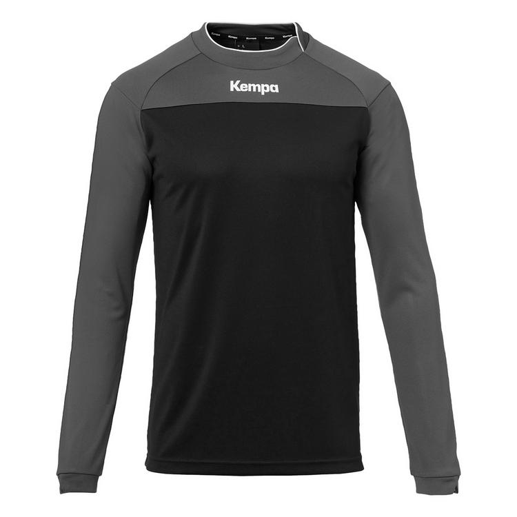 Kempa Kempa PRIME LANGARMSHIRT Kids Longshirt Kinder - schwarz/anthra - 0 | SportScheck