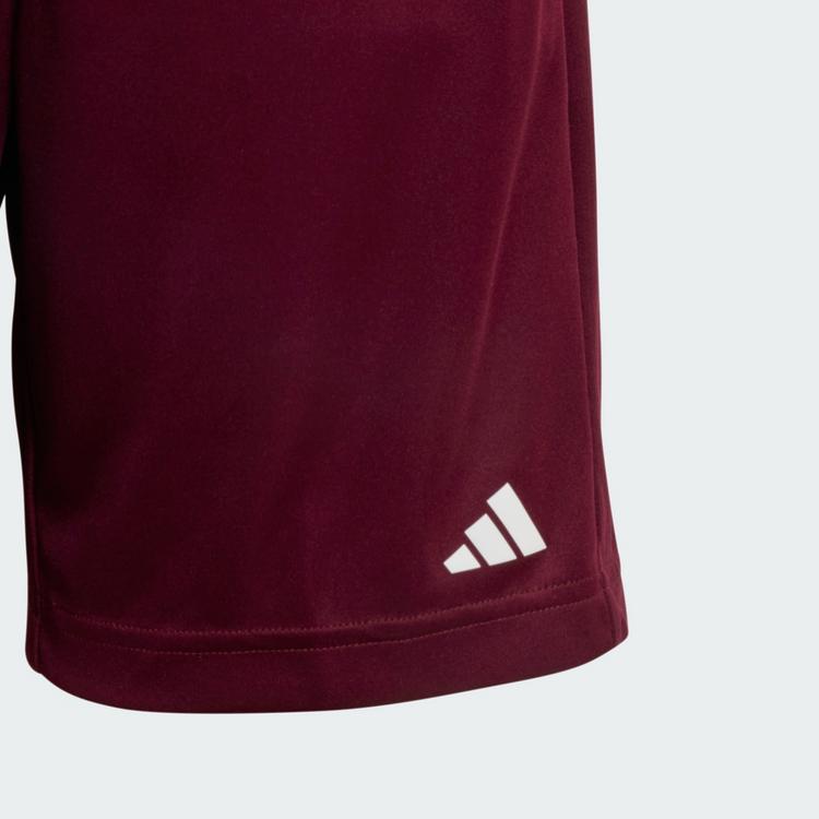 adidas adidas Train Essentials Logo Regular Fit Kids Funktionsshorts Kinder - Maroon / White - 1 | SportScheck