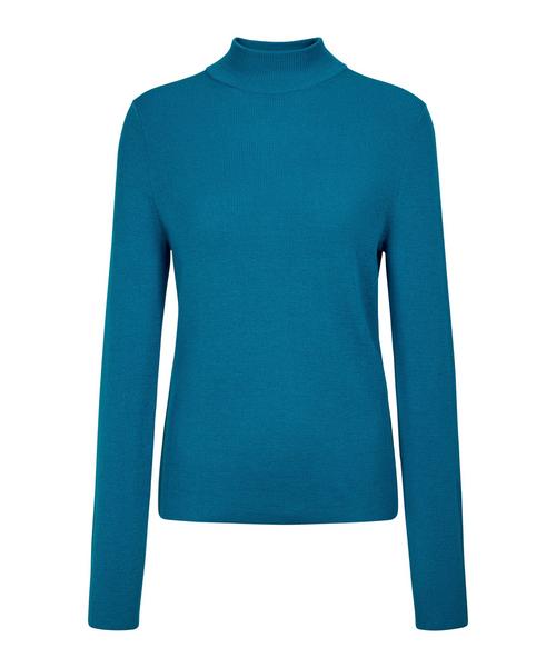 Falke Merino Ultrafine Mock Neck Strickpullover Damen