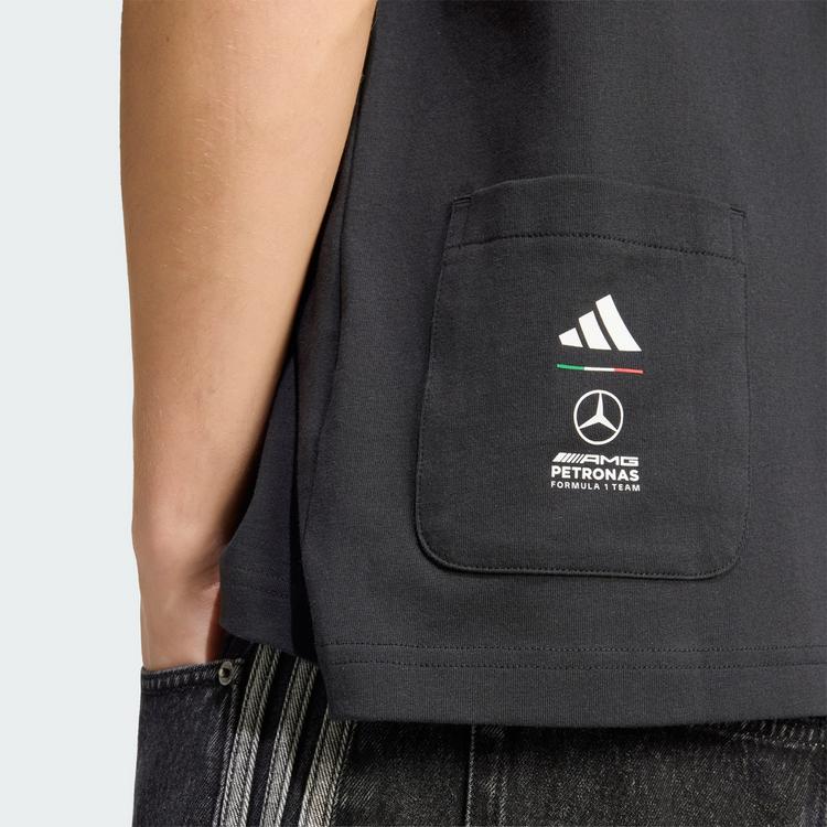 adidas adidas MERCEDES - AMG PETRONAS FORMULA 1 TEAM Printshirt Herren - Black - 1 | SportScheck