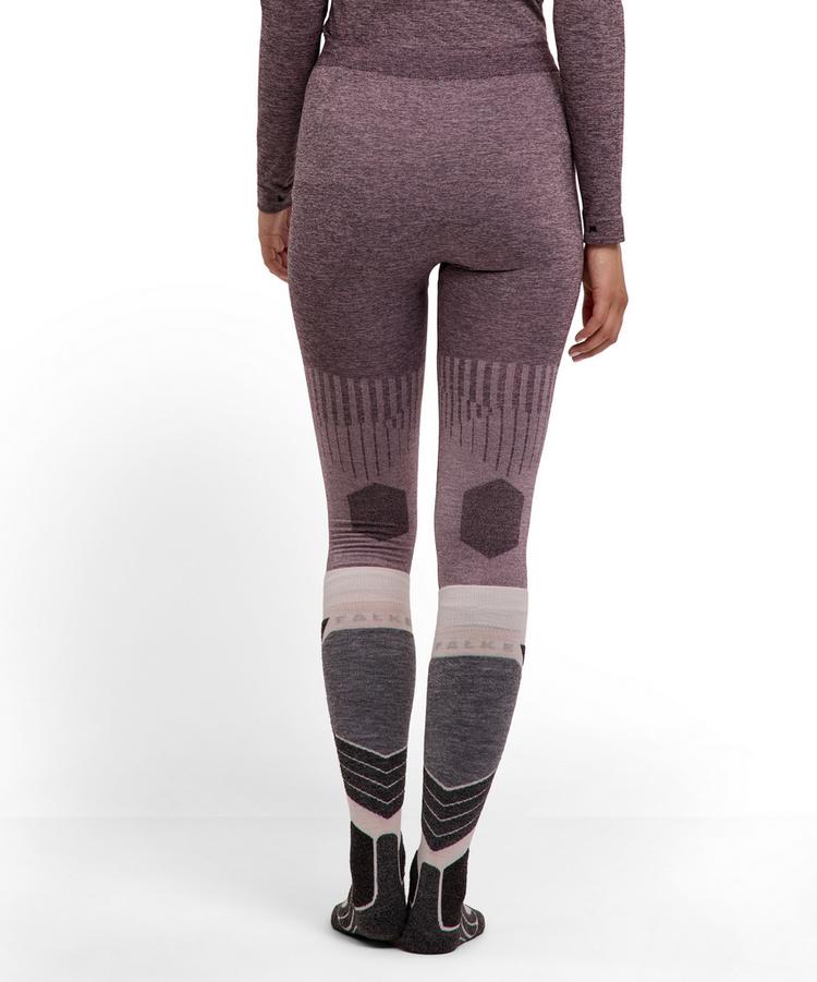 Falke Falke Baselayer-  Warm Series 3/4 Tights Trend Leggings Damen - mahogany (8344) - 0 | SportScheck