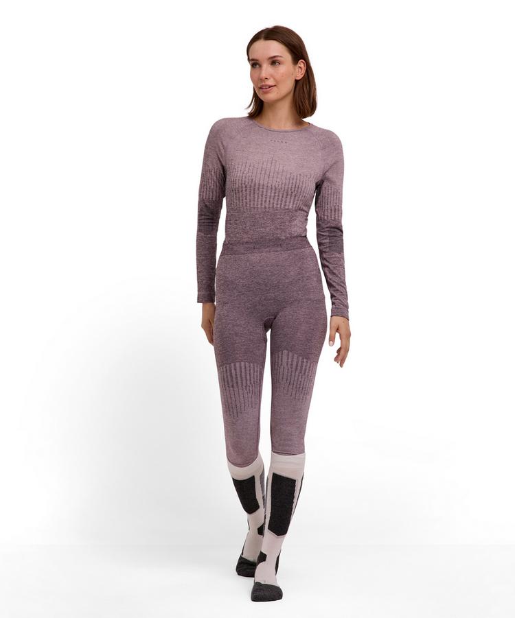 Falke Falke Baselayer-  Warm Series 3/4 Tights Trend Leggings Damen - mahogany (8344) - 1 | SportScheck