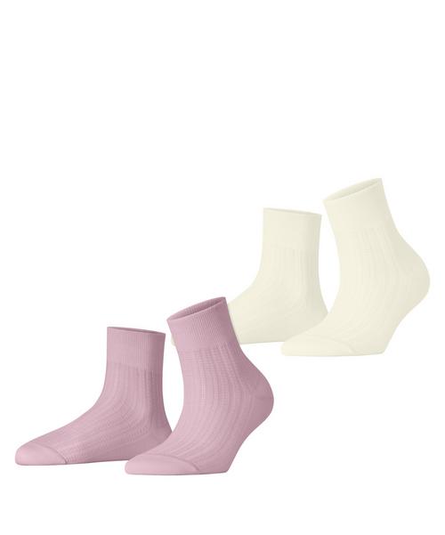 ESPRIT Cozy Braid 2-Pack Socken Damen