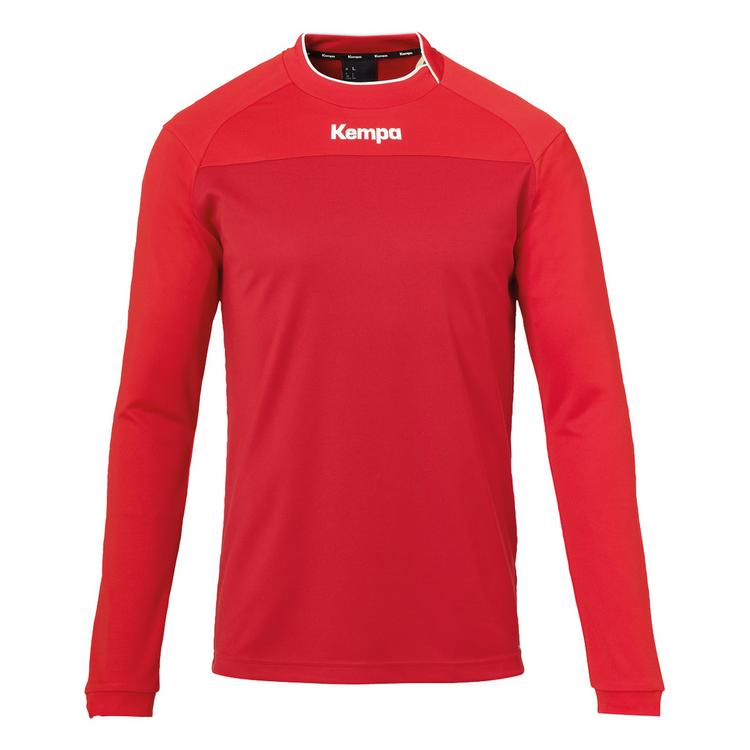 Kempa Kempa PRIME LANGARMSHIRT Kids Longshirt Kinder - chilirot/rot - 0 | SportScheck