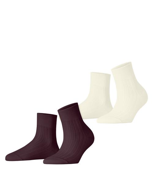 ESPRIT Cozy Braid 2-Pack Socken Damen