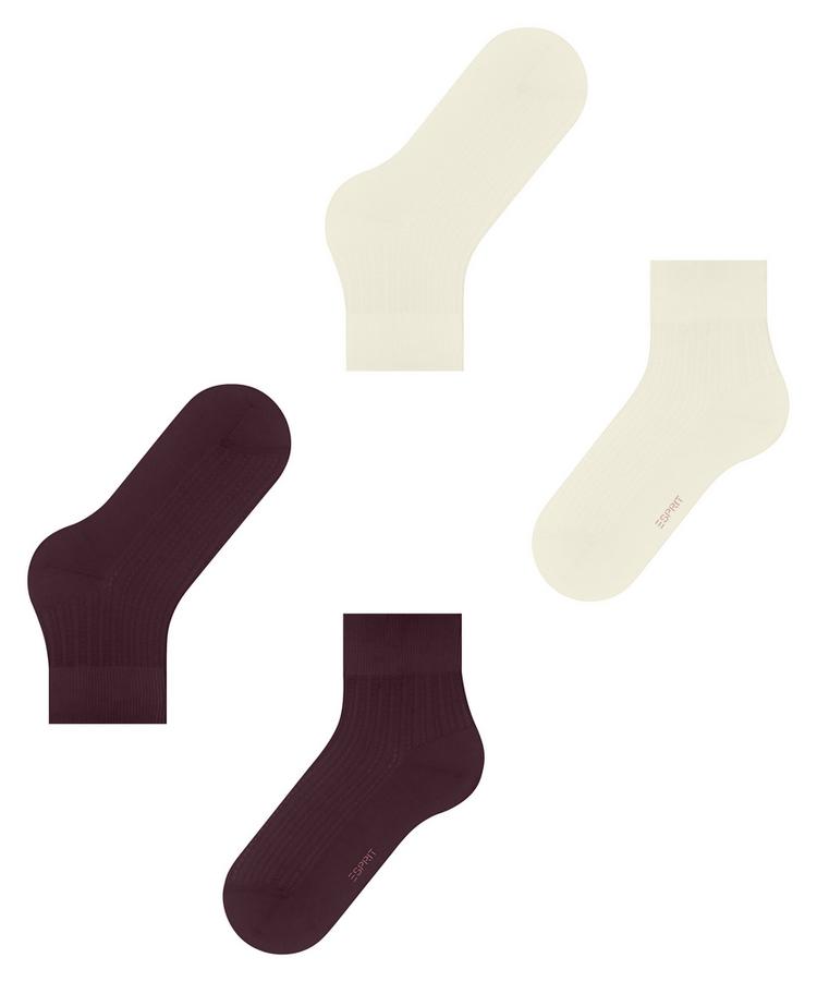 ESPRIT ESPRIT Cozy Braid 2-Pack Socken Damen - sortiment (0020) - 2 | SportScheck