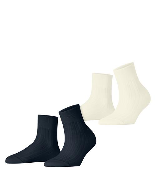 ESPRIT Cozy Braid 2-Pack Socken Damen