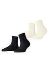 ESPRIT Cozy Braid 2-Pack Socken Damen - sortiment (0050)