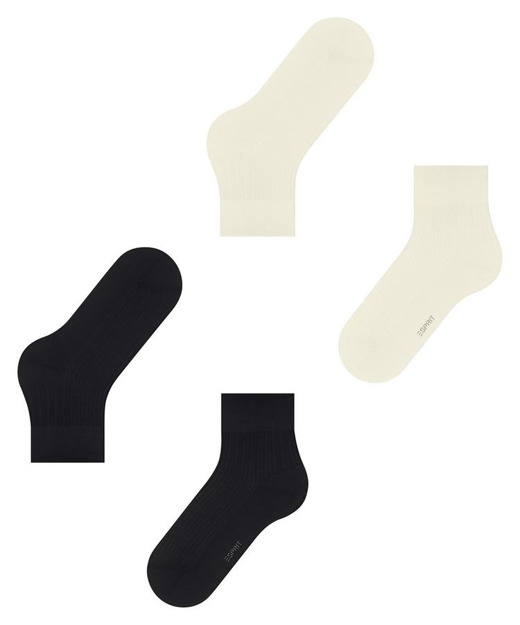 ESPRIT ESPRIT Cozy Braid 2-Pack Socken Damen - sortiment (0050) - 2 | SportScheck