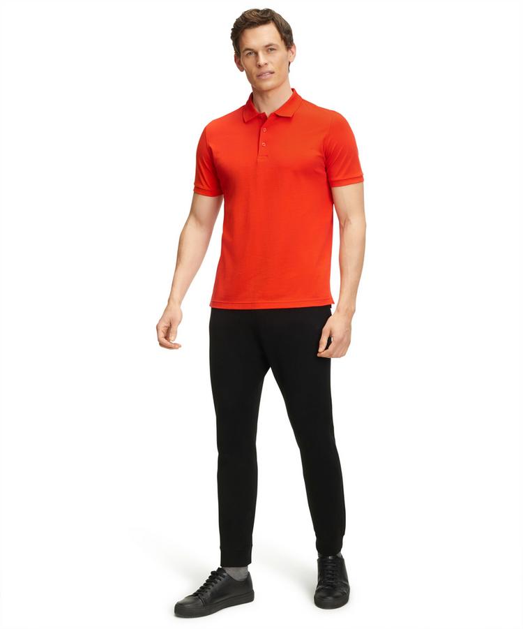 Falke Falke Pima Piqu&eacute; Polo Poloshirt Herren - safety orange (8314) - 4 | SportScheck
