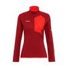 Mammut Aenergy Light ML Half Zip Pull Fleecepullover Damen - dark mammut red-mammut red