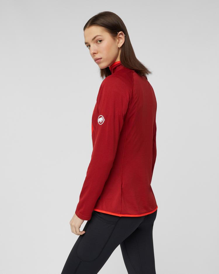 Mammut Mammut Aenergy Light ML Half Zip Pull Fleecepullover Damen - dark mammut red-mammut red - 2 | SportScheck