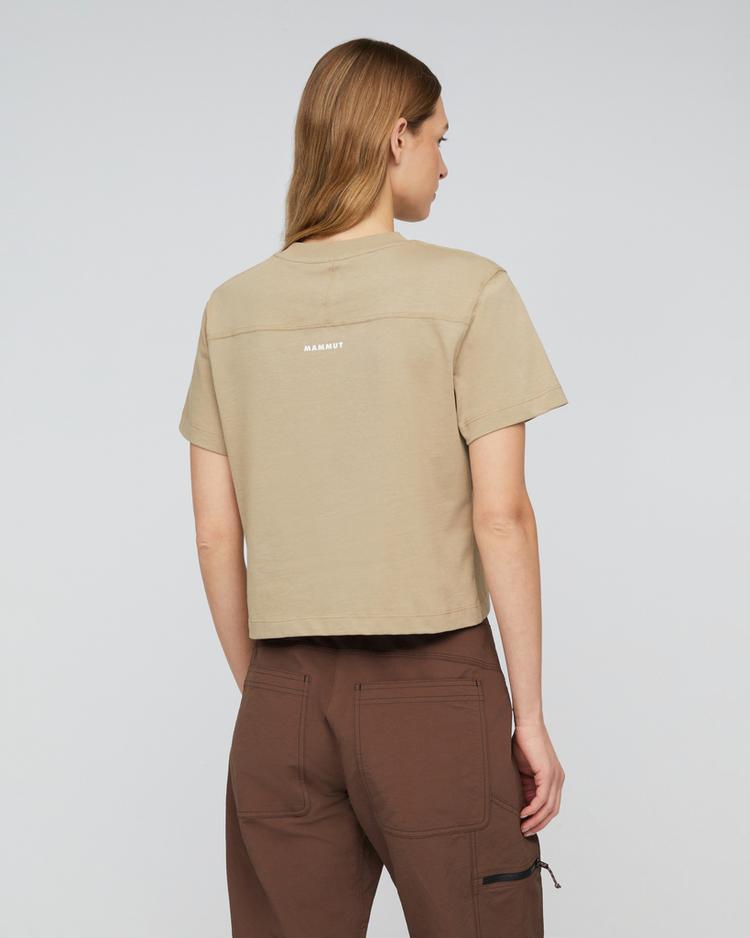 Mammut Mammut Base Cropped Mini Logo T-Shirt Damen - sablun - 1 | SportScheck