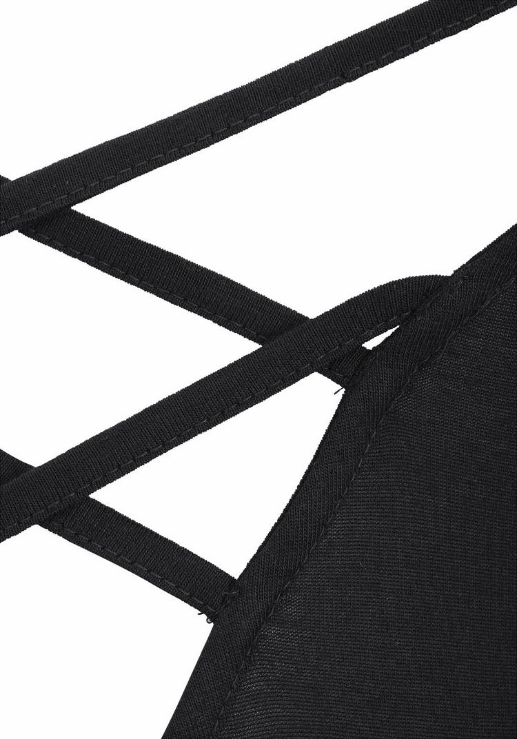 Lascana Lascana Strandtop T-Shirt Damen - schwarz - 0 | SportScheck