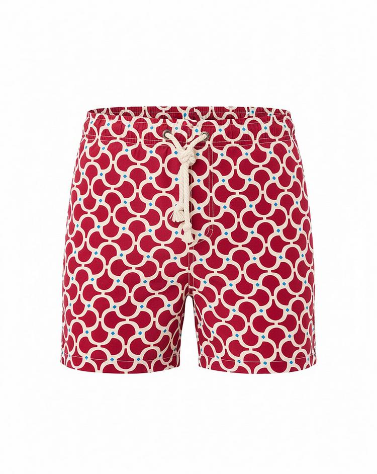 Gassa d'Amante Gassa d'Amante Nora Badehose Herren - Rot-Jeansblau - 0 | SportScheck