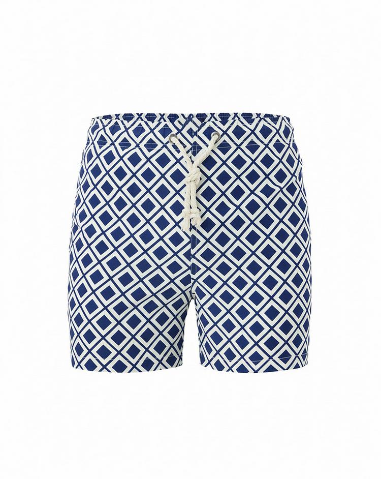 Gassa d'Amante Gassa d'Amante Vieste Badehose Herren - Dunkelblau-Hellblau - 0 | SportScheck