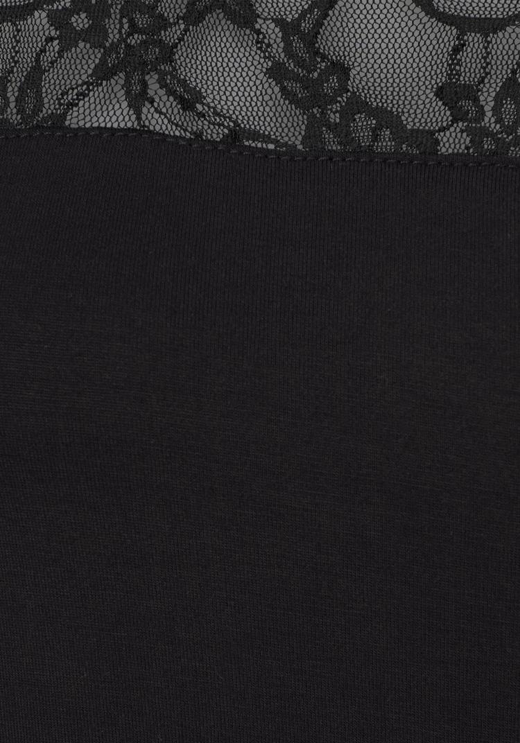 Lascana Lascana Strandshirt T-Shirt Damen - schwarz - 0 | SportScheck