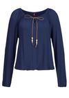 S.OLIVER Langarmshirt Langarmshirt Damen - dunkelblau