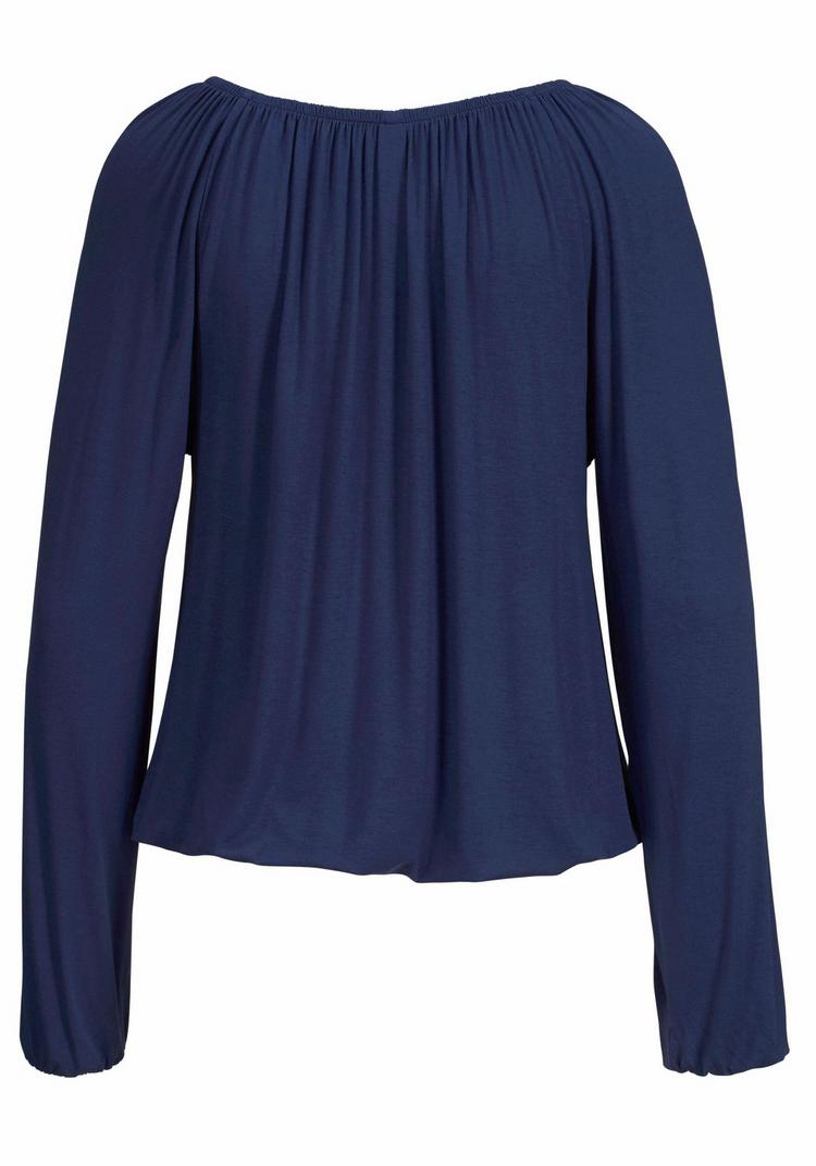 S.OLIVER S.OLIVER Langarmshirt Langarmshirt Damen - dunkelblau - 0 | SportScheck