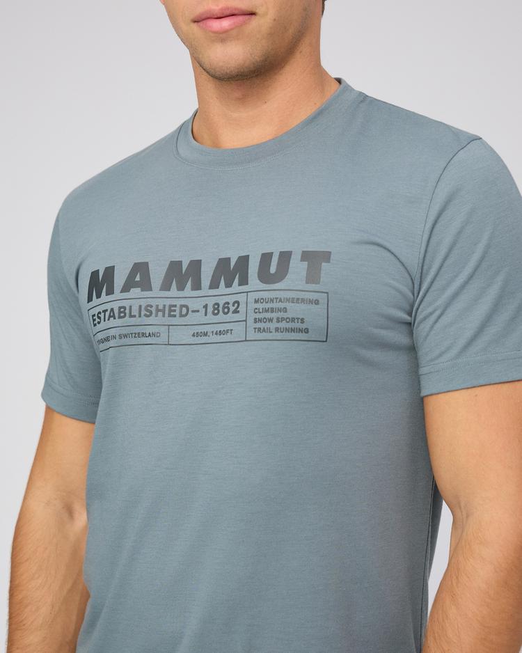 Mammut Mammut Trovat Logo T-Shirt Herren - strata - 0 | SportScheck