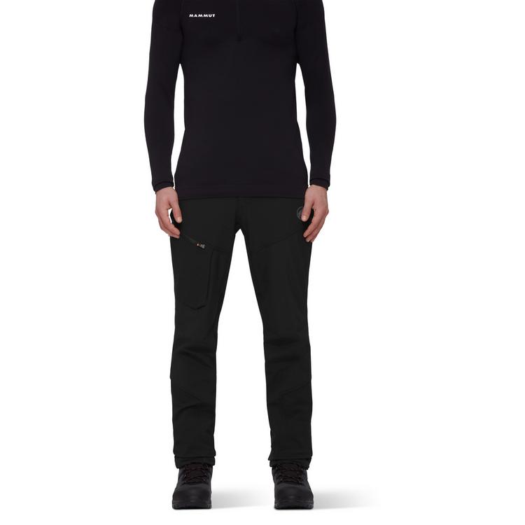 Mammut Mammut Zinal Guide SO Hybrid Softshellhose Herren - black - 0 | SportScheck