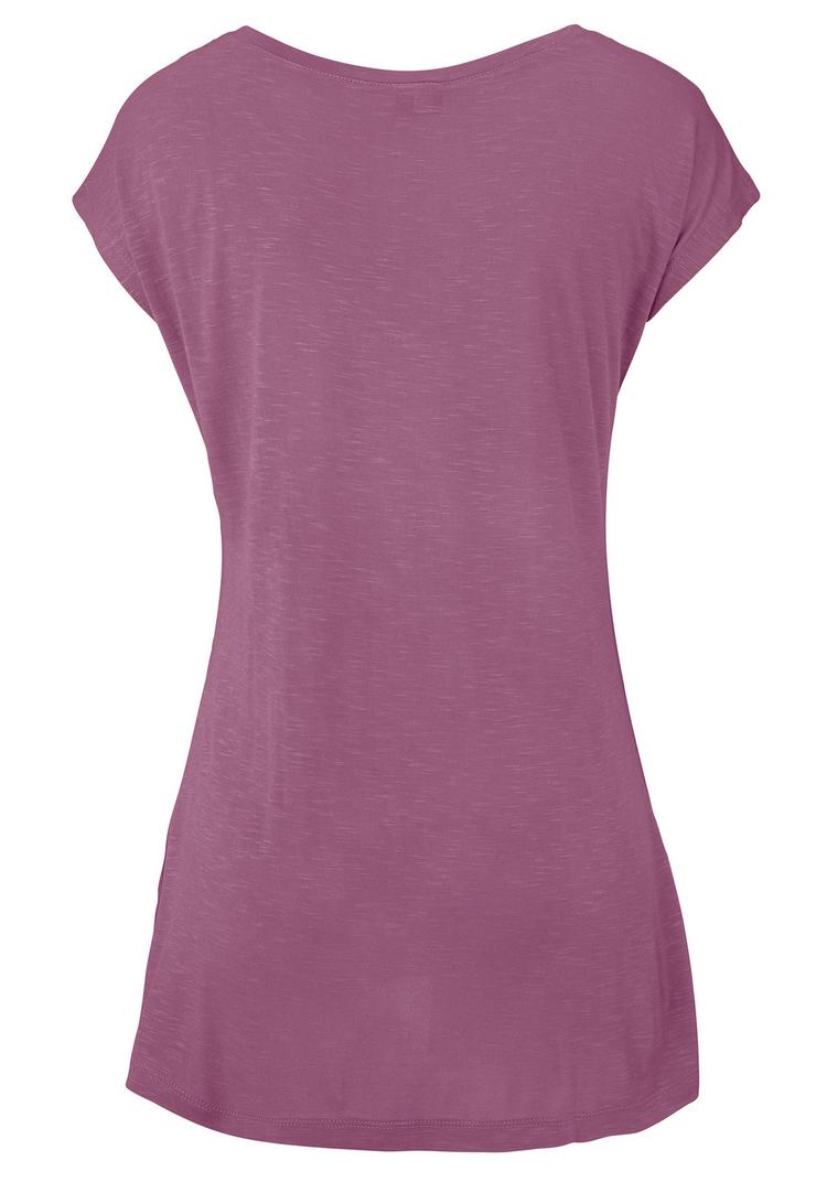 Lascana Lascana Strandshirt T-Shirt Damen - brombeere - 0 | SportScheck