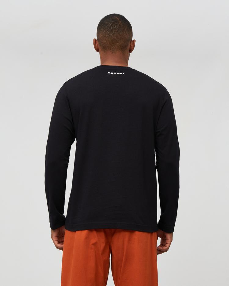 Mammut Mammut Base Mini Logo Langarmshirt Herren - black - 1 | SportScheck