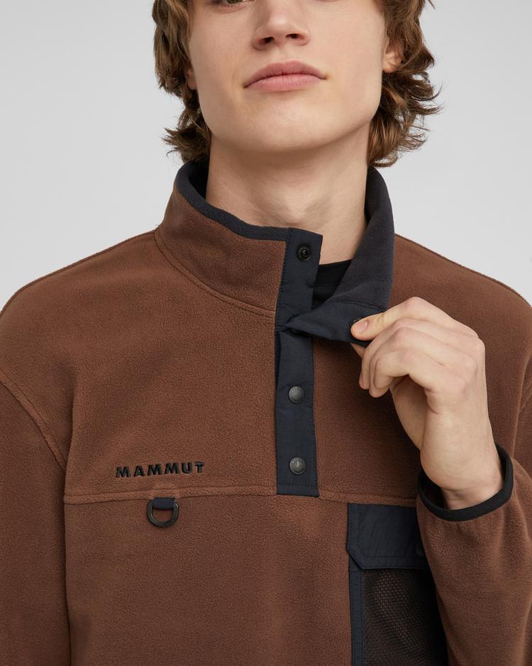 Mammut Mammut Moonstone Light ML Hybrid Fleecepullover - soil-black - 1 | SportScheck