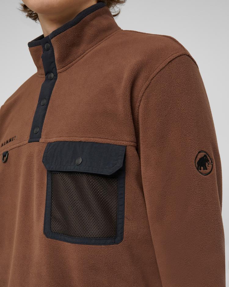 Mammut Mammut Moonstone Light ML Hybrid Fleecepullover - soil-black - 3 | SportScheck