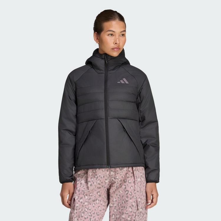 adidas adidas Terrex Multi CLIMAWARM Kapuzenjacke, Funktionsjacke Damen - Black / Black - 0 | SportScheck