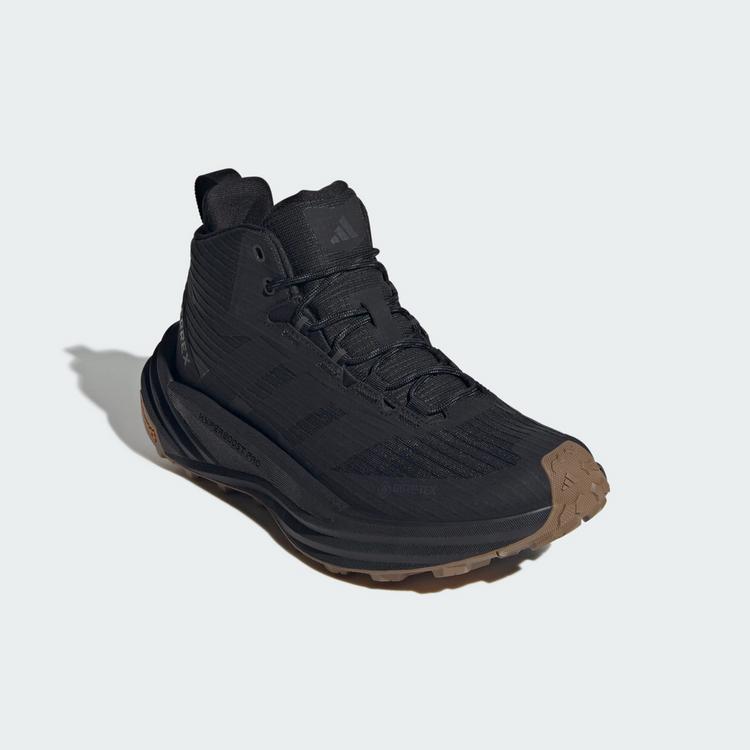 adidas adidas Terrex Free Hiker 3 MID GORE-TEX Wanderschuhe Damen - Core Black / Core Black / Brown Oxide - 3 | SportScheck
