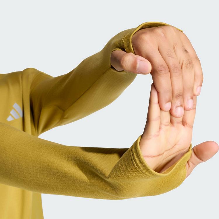 adidas adidas adi365 Running Essentials Winterized Trainingsjacke Herren - Sand Green - 0 | SportScheck