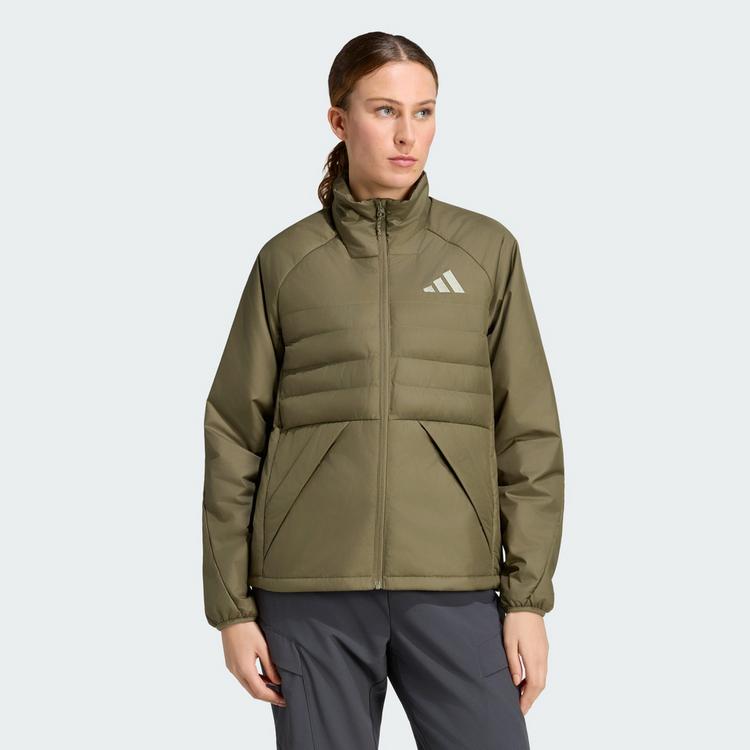adidas adidas Terrex Multi CLIMAWARM Isolationsjacke Funktionsjacke Damen - Olive Strata / Olive Strata - 0 | SportScheck