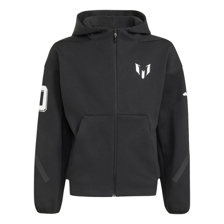 adidas adidas MESSI ADIDAS Z.N.E. KIDS ZIP-HOODIE Trainingsjacke Kinder - Black - 0 | SportScheck