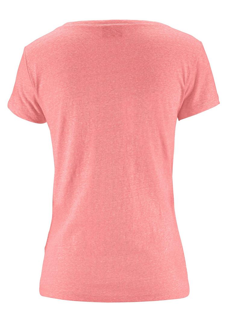 VENICE BEACH VENICE BEACH Strandshirt T-Shirt Damen - neonkoralle-meliert - 0 | SportScheck