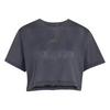 adidas TENNIS CLIMACOOL LACE CROP T-SHIRT PRO T-Shirt Damen - Black