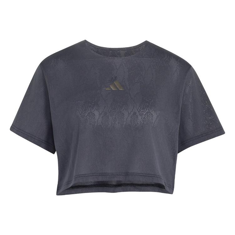 adidas adidas TENNIS CLIMACOOL LACE CROP T-SHIRT PRO T-Shirt Damen - Black - 0 | SportScheck