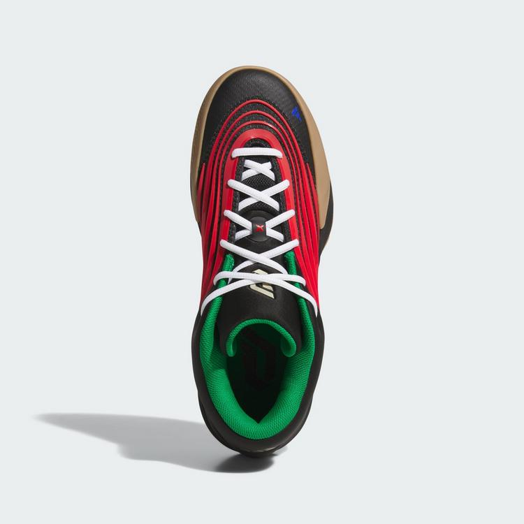 adidas adidas DAME&nbsp;X Schuh Basketballschuhe - Core Black / Pure Ruby / Gum - 1 | SportScheck